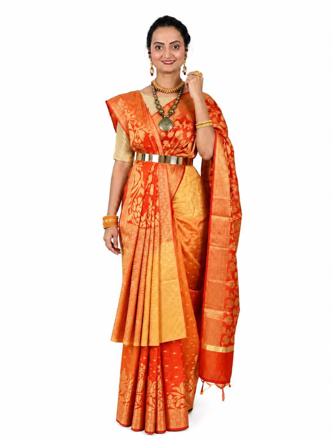 Contemporary - Saree & Dupatta Drape